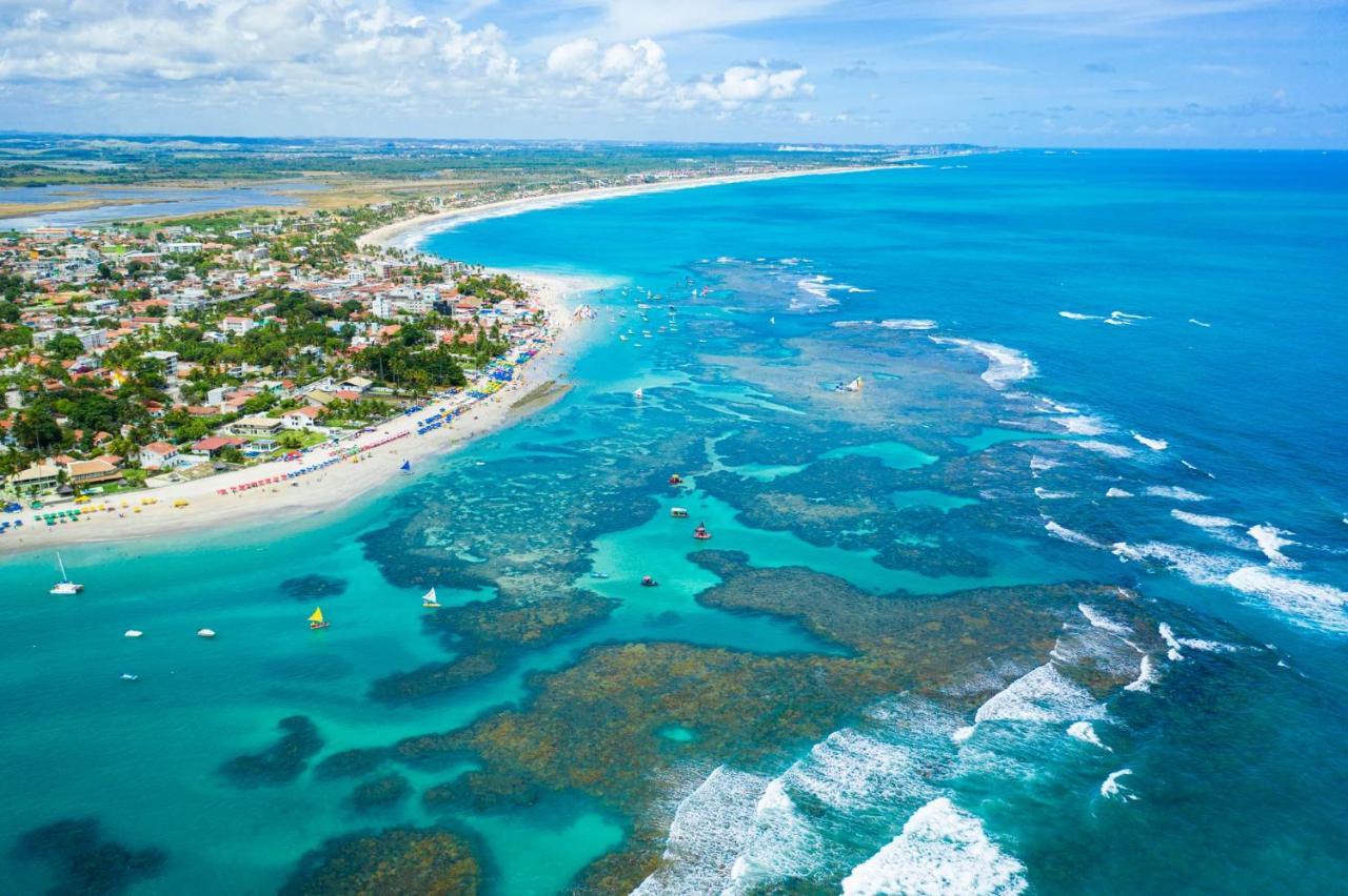 Flat 420 - Porto De Galinhas - Muro Alto Condominio Clube Экстерьер фото